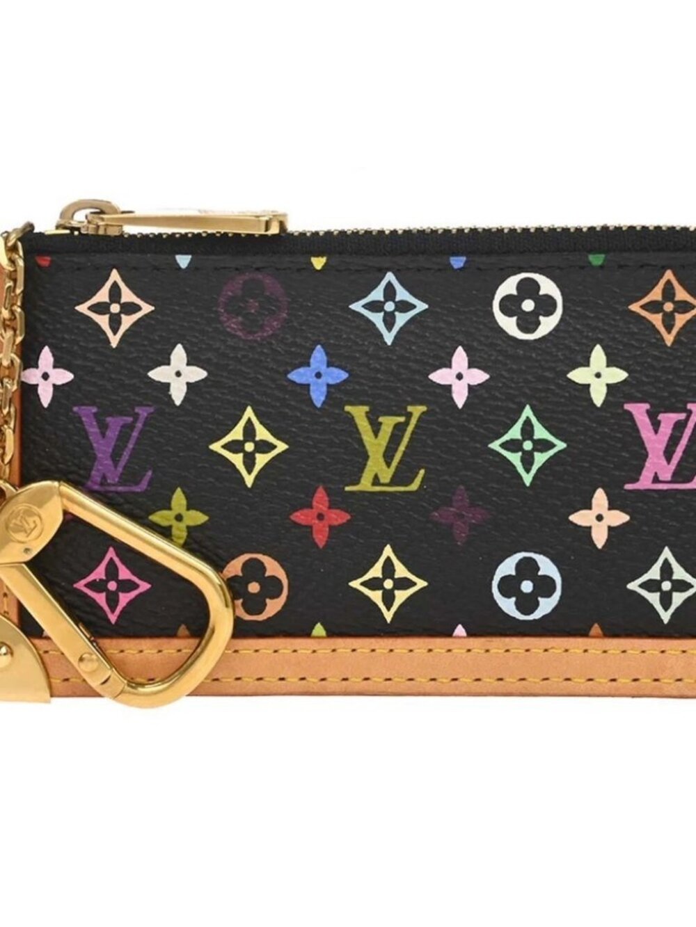 Louis Vuitton Multicolor Pochette Cles Coin Case Wallet